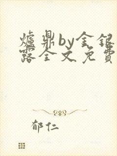 炉鼎by金银花露全文免费阅读笔趣阁