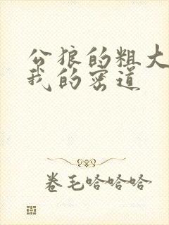 公狼的粗大挺进我的密道