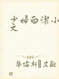 少妇白洁小说全文