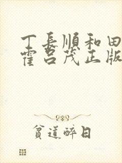 丁长顺和田晓兰霍吕茂正版