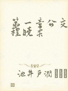 第一章公交激战程晓柔