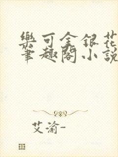 乐可金银花免费笔趣阁小说