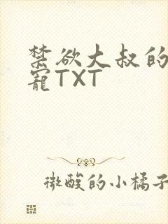 禁欲大叔的心尖宠TXT