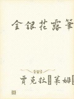 金银花露笔趣阁