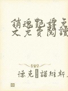 销魂艳婢免费全文免费阅读