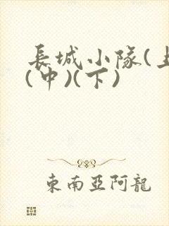 长城小队(上)(中)(下)