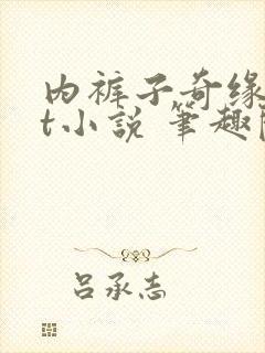 内裤子奇缘txt小说 笔趣阁