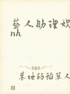 艺人助理娱乐圈nh