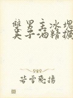 双男主冰块棉签夹子酒精扩张器