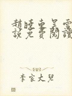 赵晓东吴雪晴小说免费阅读