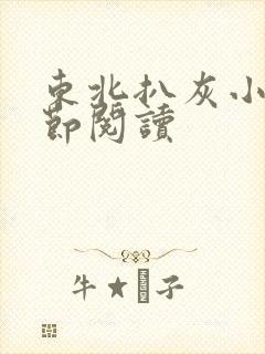 东北扒灰小说分节阅读