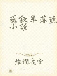 燕钗半落琥珀糖小说