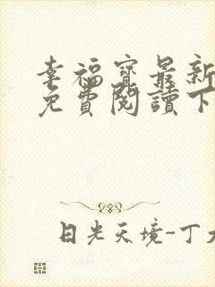 幸福宝最新章节免费阅读下载小说