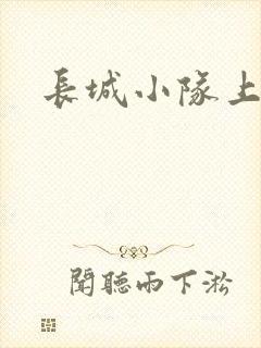 长城小队上中下