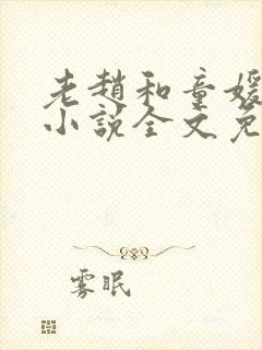 老赵和童媛媛的小说全文免费阅读