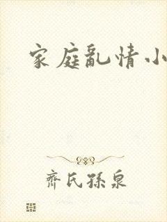 家庭乱情小说