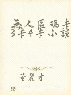 无人区码卡二卡3卡4卡小说