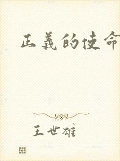 正义的使命小说
