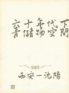 六十年代下乡知青储物空间