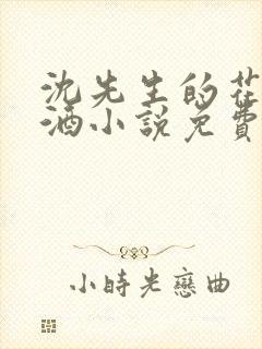 沈先生的花式调酒小说免费阅读