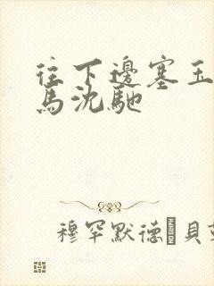 往下边塞玉器骑马沈驰