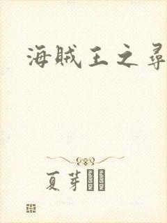 海贼王之寻亲记