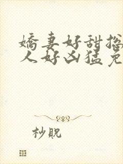 娇妻好甜总裁大人好凶猛免费小说