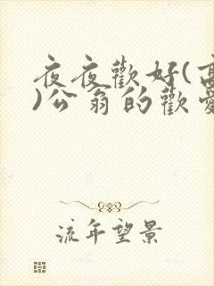 夜夜欢好(高h)公翁的欢爱