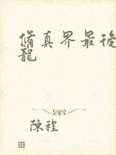 修真界最后一条龙