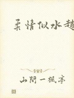 柔情似水赵雅儿