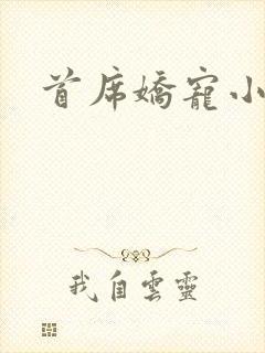 首席娇宠小情人