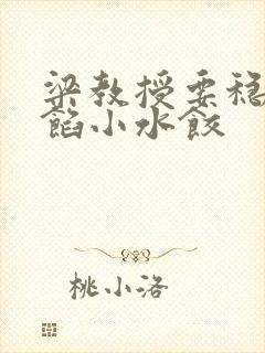 梁教授要稳住肉馅小水饺