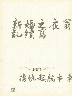 新婚之夜翁莹情乱续写