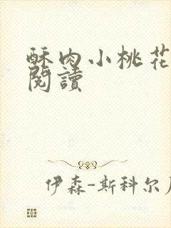 酥肉小桃花全文阅读