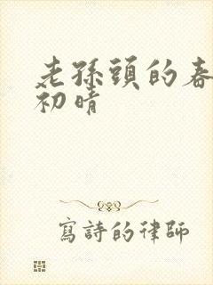 老孙头的春天林初晴