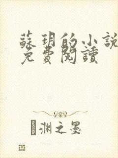 苏玥的小说全文免费阅读