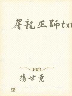屠龙巫师txt