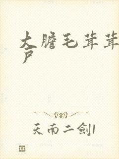 大胆毛茸茸的湿户封面