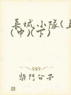 长城小队(上)(中)(下)