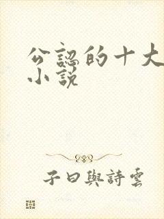 公认的十大虐心小说