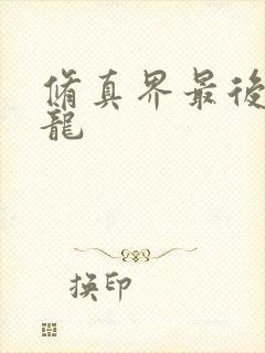 修真界最后一条龙