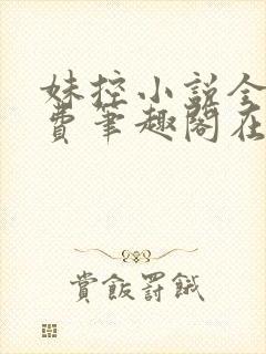 妹控小说全文免费笔趣阁在线阅读