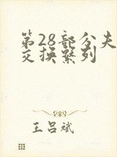 第28部分夫妇交换系列