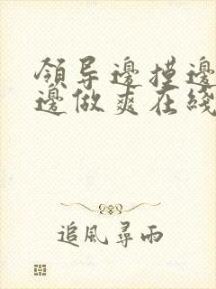 领导边摸边吃奶边做爽在线观看