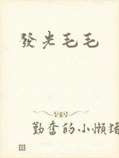 发光毛毛