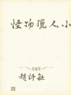 《怪物猎人小说》小说封面