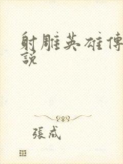 射雕英雄传 小说