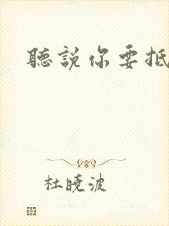 听说你要抵抗我