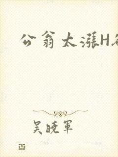 公翁太涨H欲渴