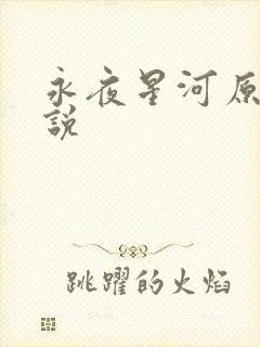 永夜星河原著小说